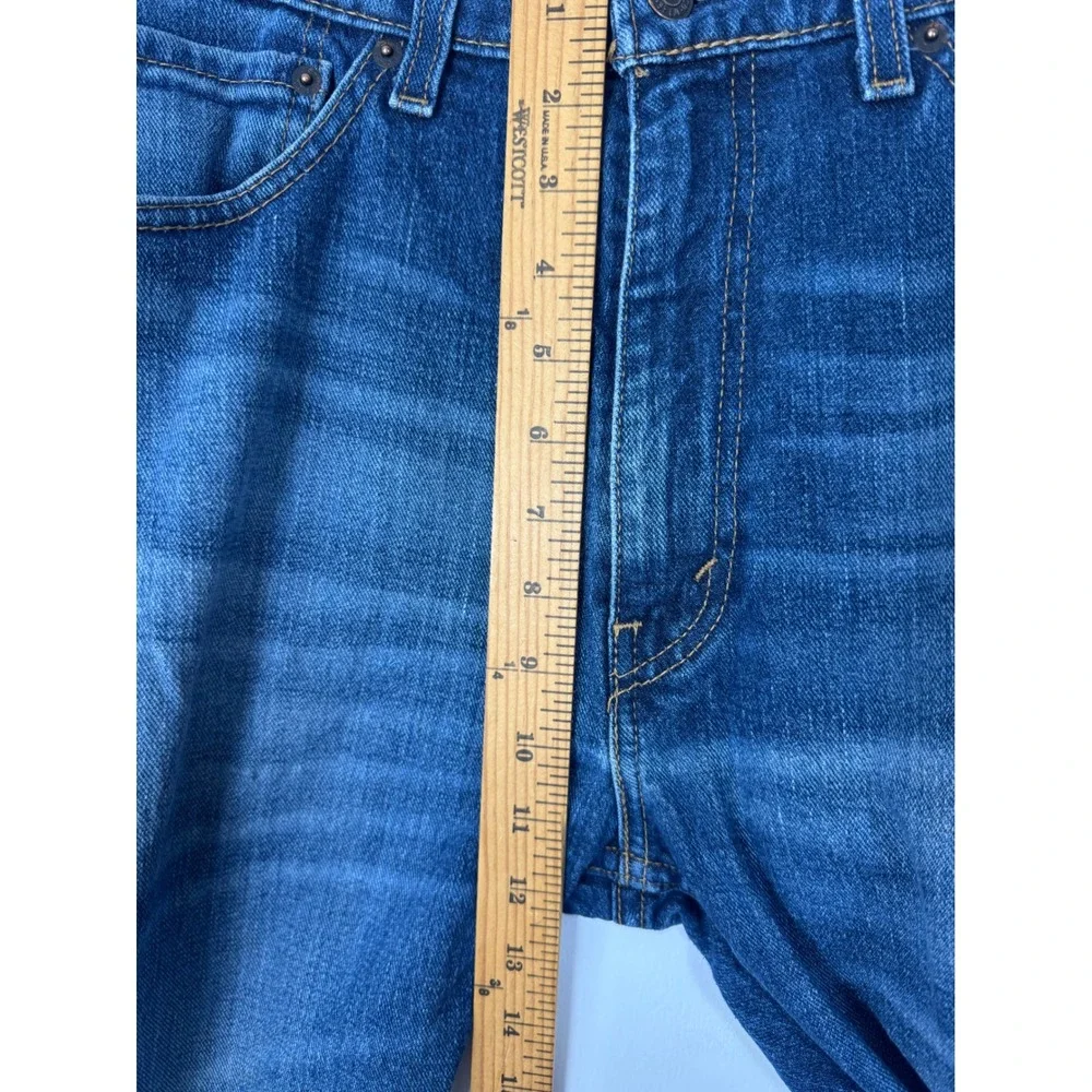 Classic Levi's Mens 36x32‎ 505 Regular Fit Jeans Blue Medium Wash Stretch Denim